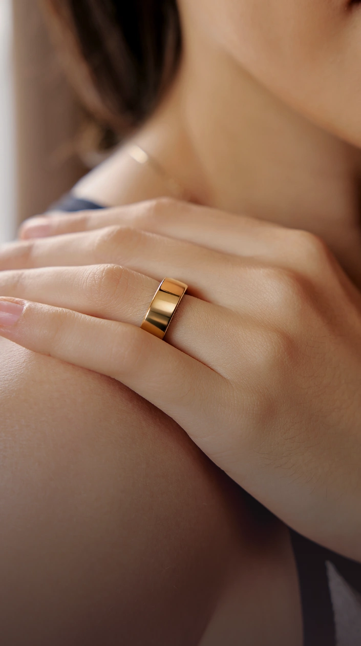 Femometer Ring Air — gold